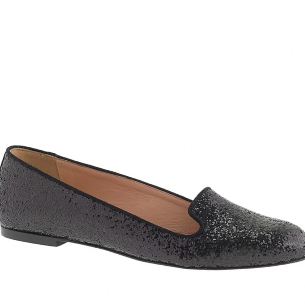 J. Crew Sophie Glitter Loafers